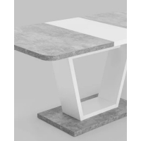 Стол Vector (бетон / белый) - Изображение 3